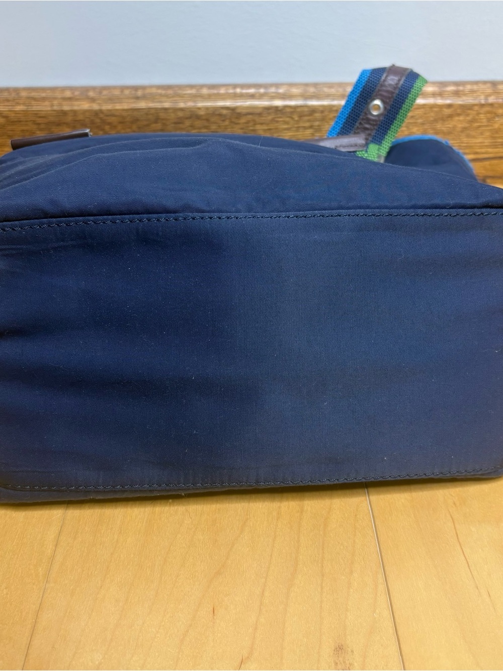 Vintage Y2k American Eagle Navy Shoulder Bag Purse View 4